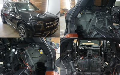 Шумоизоляция Mercedes-Benz GLS / Мерседес-Бенц ГЛС