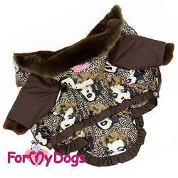 FOR MY DOGS куртка для собак с шелковой подкладкой