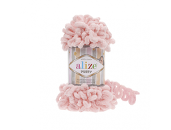 Пряжа Ализе Пуффи  цвет Розовый 340
