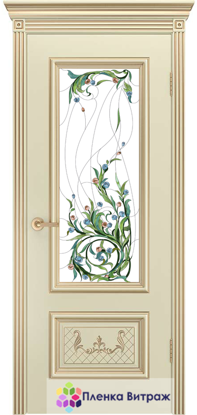 ВИТРАЖНАЯ ПЛЕНКА FL-23-1