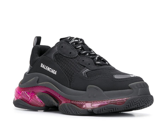 Pink and black triple s store