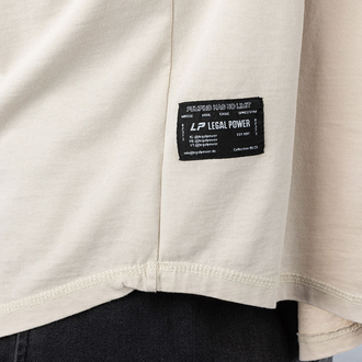 Размахайка 2275-833 Legal Power Stonewashed Jersey кремовый