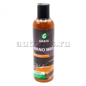 Воск для кузова Nano Wax 250мл GRASS 110298