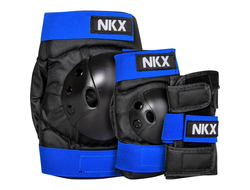 Купить комплект защиты NKX Kids 3-pack Pro (Black/Blue) в Иркутске
