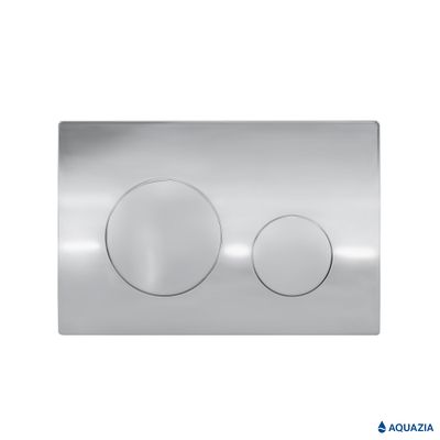 Инсталляция AQUAZIA ATOM 410 для подвесного унитаза, кнопка Atom Ring (Хром)