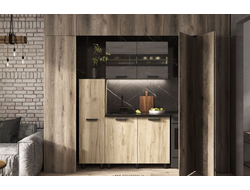 Кухонный гарнитур ЭДИНБУРГ с пеналом 1,4м