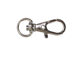 Карабин 42 на 12 мм цвет никель