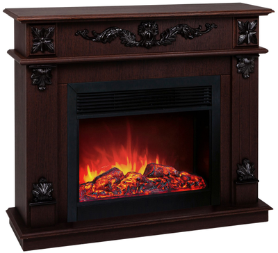 Электрический камин Верона DN с очагом MoonBlaze Deluxe BL