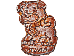 Пряник "Собачка" с вареной сгущенкой 250 гр.