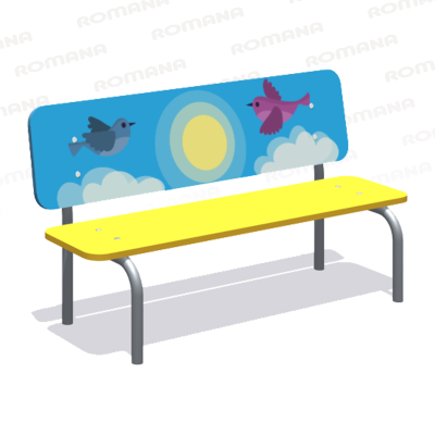 Скамья "Птички" Romana 302.09.00 (фанера)