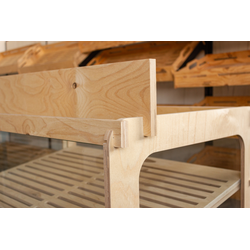 (НАТ-16) Хлебная витрина "NATURE" с 3-мя наклонными полками