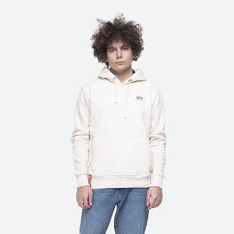 Толстовка / Худи Alpha Industries Basic Кремовый