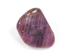 Корунд красный (рубин), галтовка, Мьянма (30*21*19 мм, 25,7 г) №27564