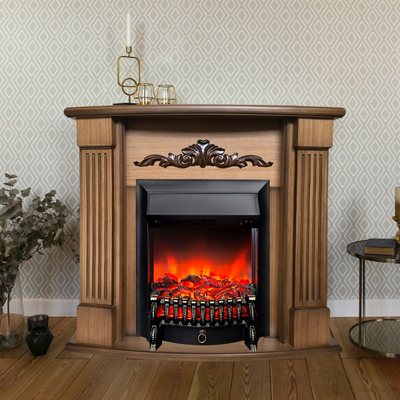 Электрокамин Колибри AO с очагом Fobos