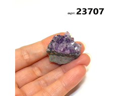 Аметист натуральный (друза) Бразилия арт.23707: 13,7г - 27*21*27мм