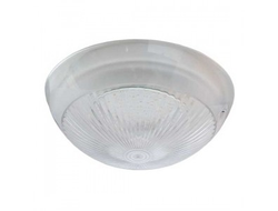 Светильник накладной Ecola Круг 1xGX70 Сириус пластик прозр. IP65 белый 220x100 Light TP70T1ECR