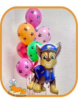 1 фигура и 10 шариков