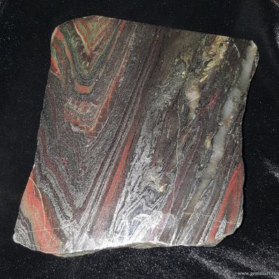 Джеспилит — полированный срез 150*130*30мм