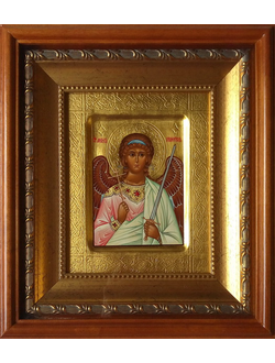 Ангел-Хранитель. Рукописная икона в киоте.