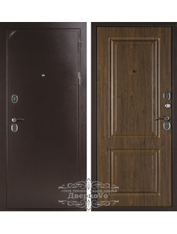 ДИПЛОМАТ 90 мм.  СТАЛЬ 2 мм. МИНЕРАЛЬНАЯ ПЛИТА. АНТИК МЕДНЫЙ/ МОРЕНАЯ БЕРЕЗА