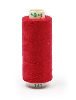 Нитки бытовые Dor Tak 40/2 , цвет 141 красный