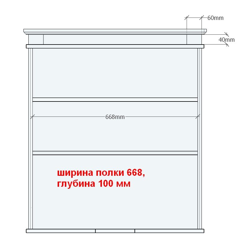 Полка для икон размеры