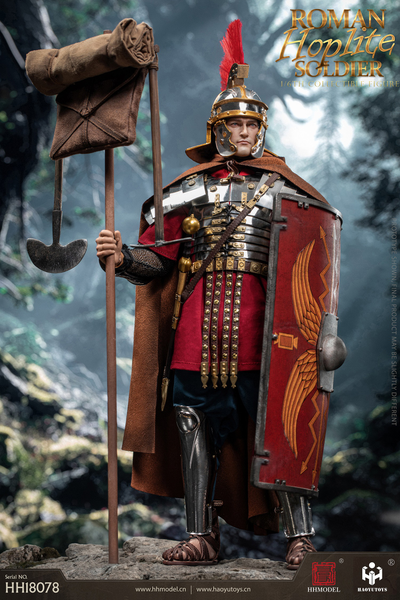 Римский легионер в медной броне - КОЛЛЕКЦИОННАЯ ФИГУРКА 1/6 scale Imperial Legion Hoplite (HH18078) - HHMODEL & HAOYUTOYS