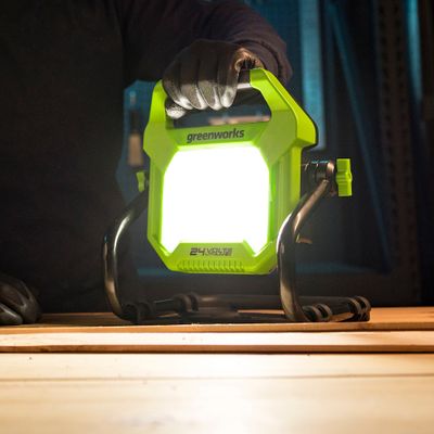 Фонарь светодиодный Greenworks G24WL, 24V / 220V