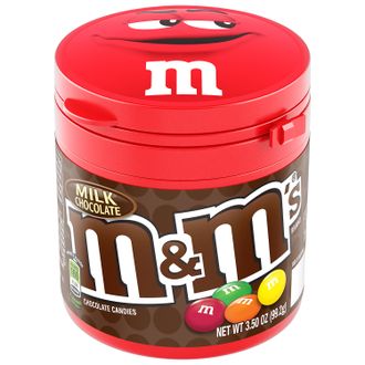 Драже M&M's Chocolate баночка 100гр (6 шт)