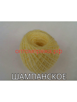 Акрил в клубках 40-45 гр. Цвет Шампанское. Цена за упаковку (в упаковке 10 клубков) 185 рублей.