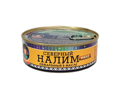 Налим филе (обжар. в масле) 240 гр ГОСТ 6065-2012 срок годности: 24 мес (ключ)
