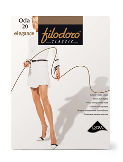 Колготки женские классические Filodoro Oda elegance 20 den