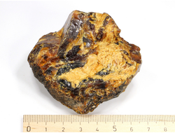 Копал, необработанный "дикий" образец, Индонезия (57*56*29 мм, 51 г) №28349