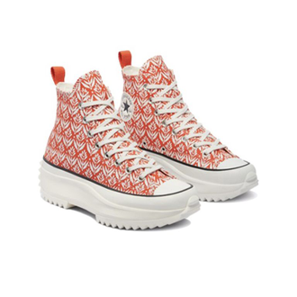 Converse orange shop run star