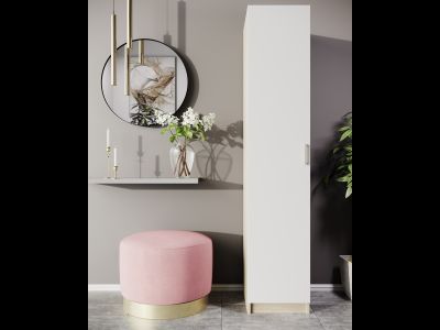 Шкаф-пенал SK400 Спейс Сонома (Гросс)