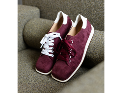 Кеды замшевые