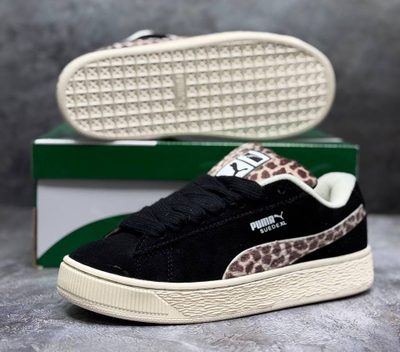 Кроссовки Puma Suede XL Black Animals Leopard