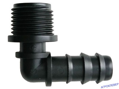 Уголок 16мм х 1/2"нар