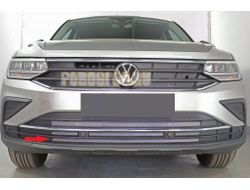 Защита радиатора для Volkswagen Tiguan 2020- chrome низ