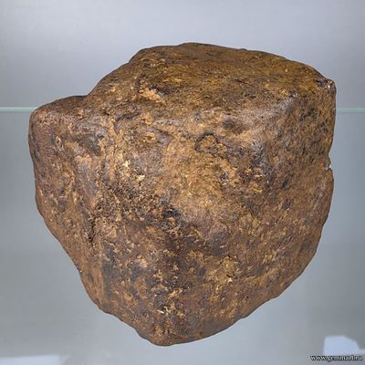 Лимонит по пириту. Южный Урал. Россия. 80*75*75мм