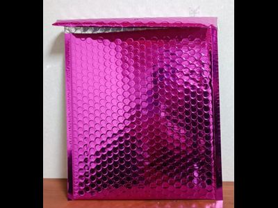 Металлизированный пакет с воздушной подушкой G/17 (230х320мм) малиновый (crimson)