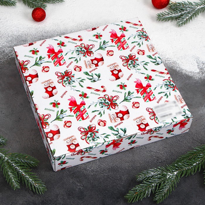 Блюдо для запекания в подарочной упаковке «С Новым годом», 28,8×25×4,3 см