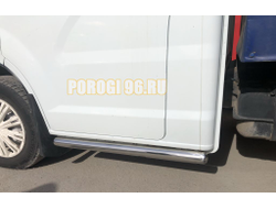 Защита штатного порога d53 для ГАЗель Next (2014-...)