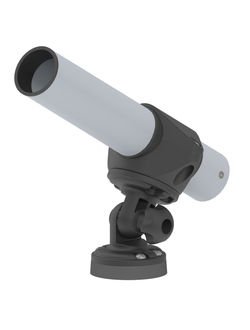 Держатель спиннинга сквозной на палубу наклонный, алюминий TM 030637T