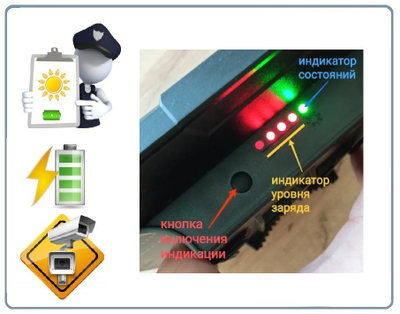 DE/BL25A Солнечная панель с аккумуляторами для питания электронных устройств напряжением 12В/2А; 9В/2,67А; 6В/4А и обеспечения автономной работы в уличных условиях, 25 А/ч