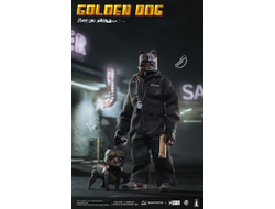ПОМЯТА УПАКОВКА - Золотой Пёс - Коллекционная ФИГУРКА 1/12 scale GOLDEN DOG – Death Gas Station series (PES022) - Damtoys x Coal Dog
