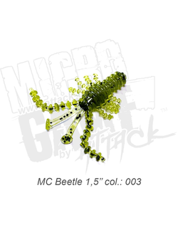 Приманка ATTACK MC Beetle 1,5" цвет #003 (8 шт/упак)