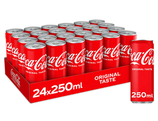 Кока-Кола Классик, 250мл - заказать газированный напиток Coca-Cola ...