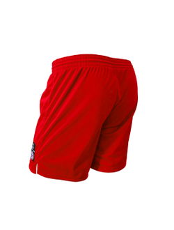 Шорты синтетические для самбо ВФС Bravegard Победа красные