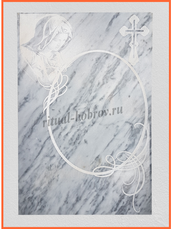 Памятник из мрамора вертикальный VM39